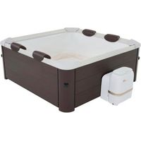 Mspa Piscina Idromassaggio Mspa F Tr062w Tribeca Rigida Noce Scuro