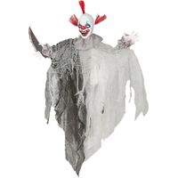 My Other Me Hängender Clown grau 60 x 45 cm
