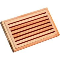 TAVOLA TAGLIA PANE LEGNO - 40X24X5 CM