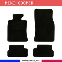 Tapis de voiture - Sur Mesure pour MINI ONE et MINI COOPER R56 (2006 - 2013) - 3 pièces - Tapis de sol antidérapant pour automobile