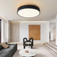 30CM Deckenleuchte LED Deckenlampe Badlampe Modern Schlicht Lampe Dünn für Wohnzimmer Badezimmer Schlafzimmer Küche Balkon Keller Büro