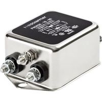 Filtre antiparasite Schaffner FN 2020-12-06 250 V/AC, 250 V/DC 12 A 0.7 mH (l x H) 64 mm x 29.3 mm 1 pc(s)