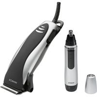 Set Macchinetta Tagliacapelli + Trimmer Tagliapeli Naso e Orecchie Bomann