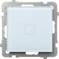 Ospel Sonata Touch interruptor táctil unipolar blanco
