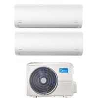 Midea Dual Split Inverter Klimagerät XTREME 9+12 Serie mit M2OG-14HFN8 R-32 Wi-Fi Integrated 9000+12000 btu - Neu