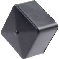 Wiltec Ersatzteil für Plattenheber schwarz - Abdeckkappe - Ersatz für Paneelheber Höhe 140-350 cm, max. Breite 2,90 m, Trockenbau Montagehilfe 1-Mann-Bedienung