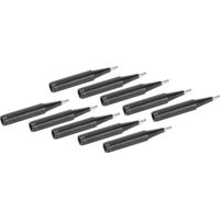 10 Pièces Pointes de Fer à Souder Chauffage Interne Noir pour Stations de Soudage 936/937/938 900M-T-1.6D