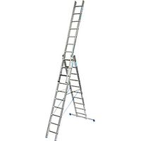 Escalera multiusos profesional STABILO + S de 3 tramos