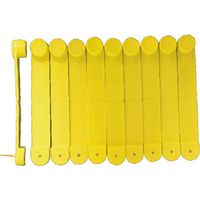 Inssprovet Manual Marke fЩr adligestock, 55 x 15 mm, Gelb, 10 Marken