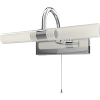 Forum Spa Corvus Polished Chrome 205mm 2 Lamp Wall Light - SPA-6888.014