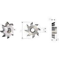 MTECF039.12 - KANTENBAND-FRÄSEN AUS DIAMANT FÜR GEHRUNG ANSCHLUSS HKS - MOBILTECNICA .12D66,3 LU 6 ZTOT6 DBHSK32 SMUSS 30° LI H3