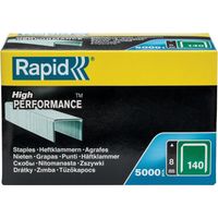 Grapa grapadora 8mm galv cr nº140 rapid 5.000 pz