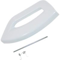 Ersatzteil - Bullaugen-Griff - - ARISTON HOTPOINT, WHIRLPOOL, BAUKNECHT, IGNIS