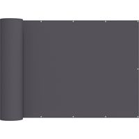 Balkon Sichtschutz 180 x 800 cm Stoff mit PU-Beschichtung