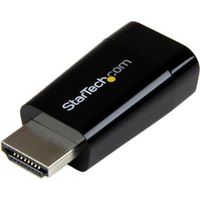StarTech.com Adattatore HDMI a VGA compatto per portatili - Convertitore HDMI a VGA per desktop/ChromeBook/ultrabook - 1920 x 1200/1080p