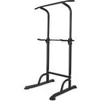 Station de dips et barre de traction réglables Sport Power Tower - Capacité de 149 kg, hauteur réglable (168,91 - 210,06 cm)