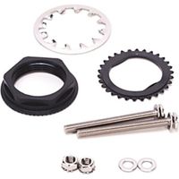 Kit di montaggio sensore fotoelettrico Allen-Bradley 129-130 - 2 dadi - rondelle - viti