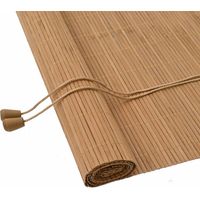 Store enrouleur Marron 50 x 220 cm Bambou vidaXL