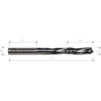 FRESE ELICOIDALI IN HW NEGATIVE Z3 PER CAVE SERRATURE DI PORTE - MOBILTECNICA D20 LU 45 DS20 LT150 Z3 NEG SX