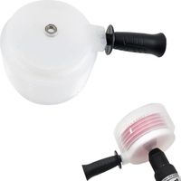 Dust Collector - For Hole Saws Up To 125 Mm - With Handle - ABS Material - For Drilling Dust Control - 1 Piece