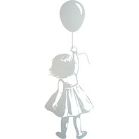 Stickers Dépoli - Fille ballon - 137x391 cm