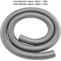 pair Vvikizy Tuyau d\\'aspirateur Tuyau Flexible de 2m, Tube souple intérieur 32mm extérieur 39mm, accessoire electromenager d’aspirateur