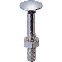500 x BULLONE P/FERRO E LEGNO TTQS 5X 20MM ZINCATO UNI5732