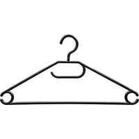 Cintres Plastique Lot X6 Cintres Robustes 40.5cm - Mondex