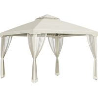 Gazebo easycomfort gazebo mosquitera techo doble 294x294 cm