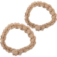 2 embrasses corde coton tressée – style rustique/minimaliste
