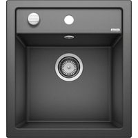 Blanco Fregadero DALAGO 45 PuraDur en Silgranit con desagüe automático 46,5x51cm, Antracita (517156)