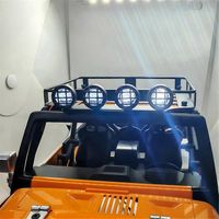 Kit d'éclairage pour porte-bagages en métal B - Pièces de tuning pour voiture RC