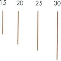 CLAVES 0,6X25MM S/TÊTE C/20000 - 25 MM