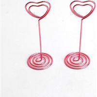 Lot de 12 porte-numéros de table pour mariage et fiançailles