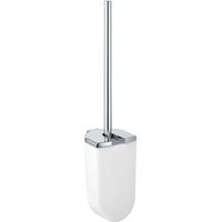 Keuco Elegance - Toilettenbürste mit Halter, Weiß/Chrom 11664010100