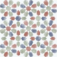 Spanish Leaves Floor Tiles Self Adhesive Vinyl Flooring Kitchen Bathroom 1m²