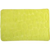 Alfombra de baño microfibra PEBBLE 40x60cm Verde MSV