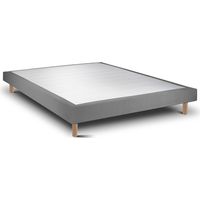 Sommier Rigide 15 Milano Ash Pieds Rond 80x190