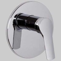 MONOCOMANDO DOCCIA INCASSO LEVA CHIUSA SERIE 4 - Cromo
