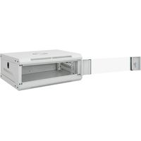 Coffret de réseau mural 4U 19" IP20 53x40x21 cm