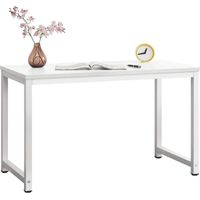 Bureau d'ordinateur blanc
