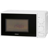 Bomann Mikrowelle MW 6014 CB weiß 20L, 700W, 6 Stufen, 30-Minuten-Timer