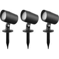 Lindby LED 'Nycta' in Nero da Plastica