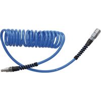Set tubo a spirale EWO interno Ø 6,5 mm esterno Ø 10 mm lunghezza 3,5 m attacco DN 7,2 PU - E40824