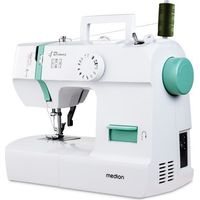 Sewing Machine - MEDION - SM 70 - 71W - 12 Stitches - 700 rpm - LED - Turquoise