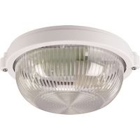 Lámpara de techo hermética 10W E27 IP65 blanca redonda Salto Ideus 04315