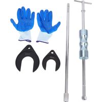 Kit d'outils de dépose d'essieu CV en acier au carbone avec tige d'extension de marteau coulissant, extracteur de roue avant