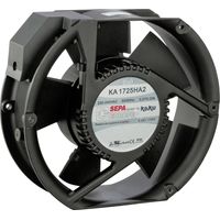 SEPA KA1725HA2BMT/Mg Axiallüfter 230 V/AC 340 m³/h (L x B x H) 173 x 150 x 51 mm