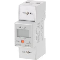 Ketler KE8003 Modulares Einphasen-Zähler 80A LCD