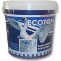 1PZ SEMILAVABILE "ECOTOP" PER INTERNI - lt.2.5 bianca